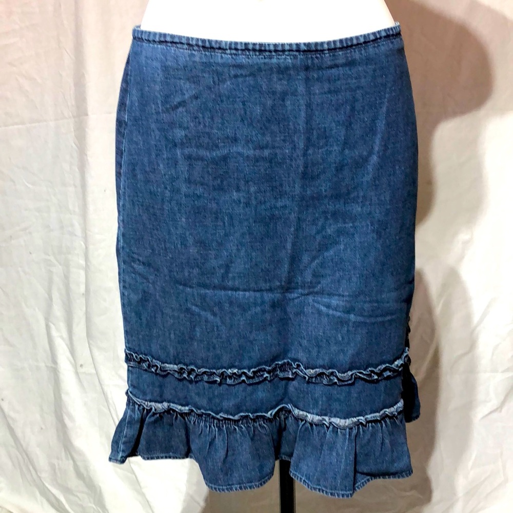 Loft size 4 denim skirt